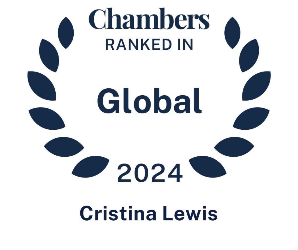 Chambers Ranked in Global 2024 - Cristina Lewis