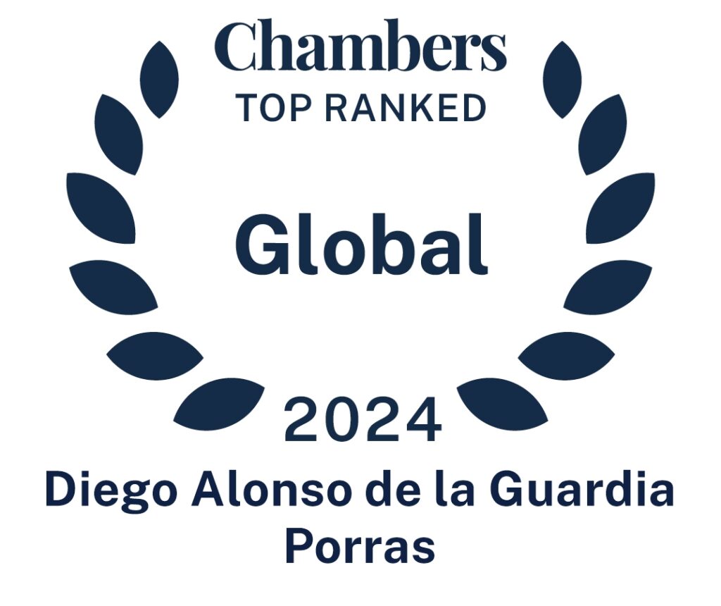 Chambers Top Ranked Global 2024 - Diego Alonso de la Guardia Porras