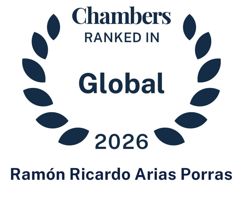 Chambers Ranked in Global 2026 - Ramón Ricardo Arias Porras
