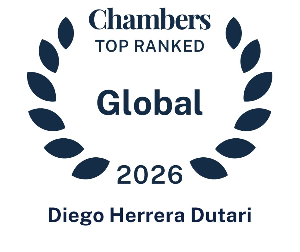 Chambers Top Ranked Global 2026 - Diego Herrera Dutari