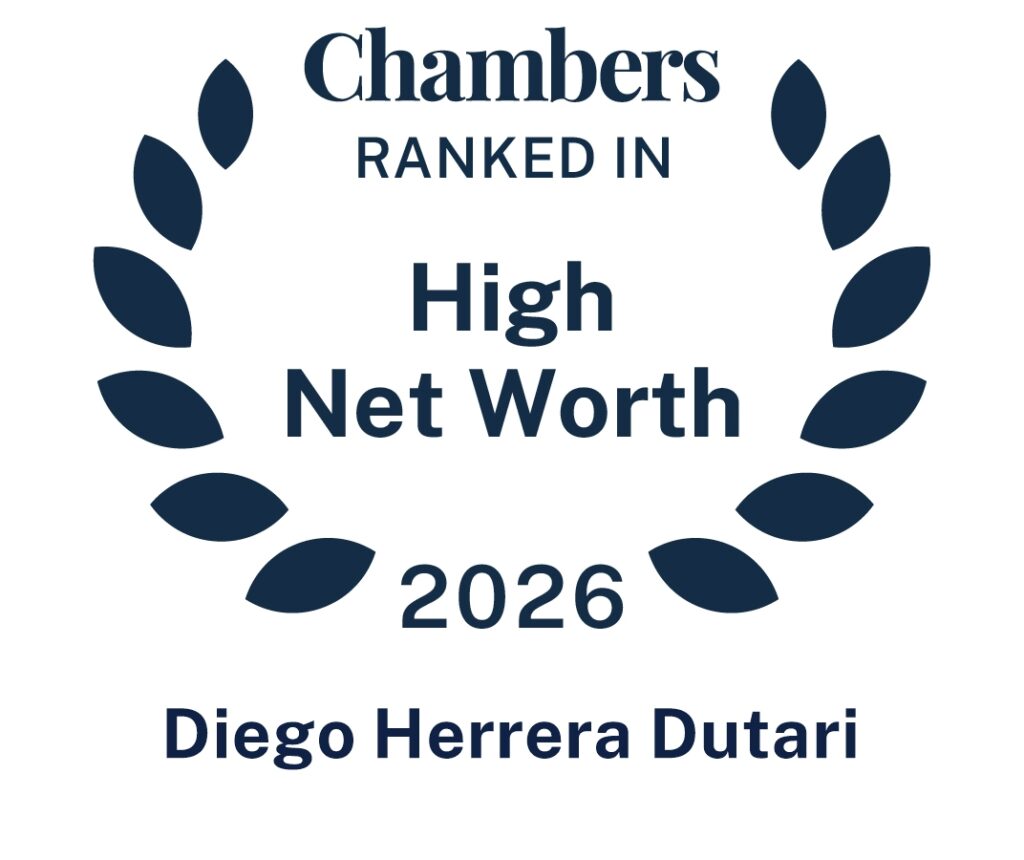 Chambers ranked in High Net Worth 2026 - Diego Herrera Dutari