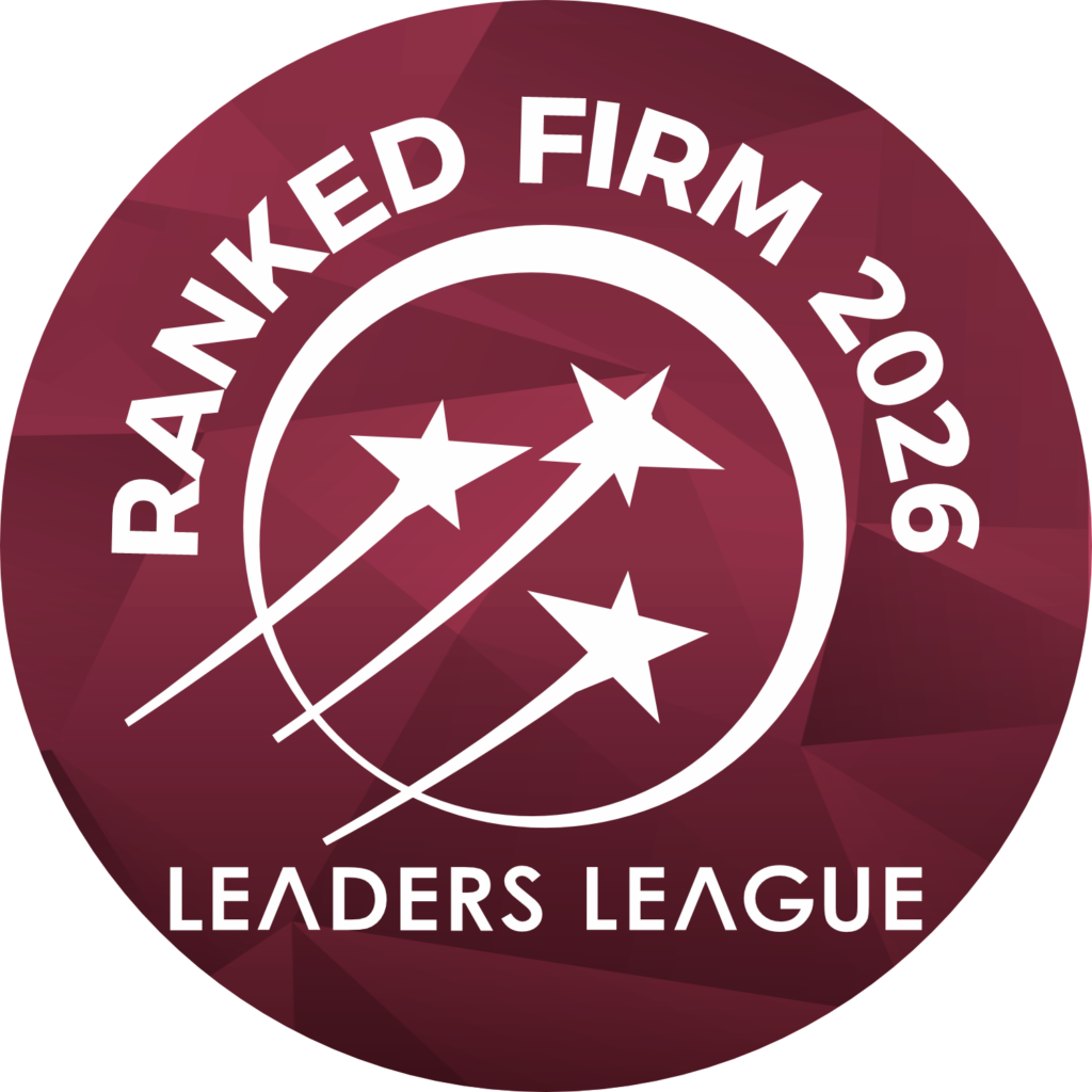 Leaders League Ranked Firm 2026